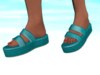 Second Life Marketplace - Maitreya Platform Sandals Seafoam