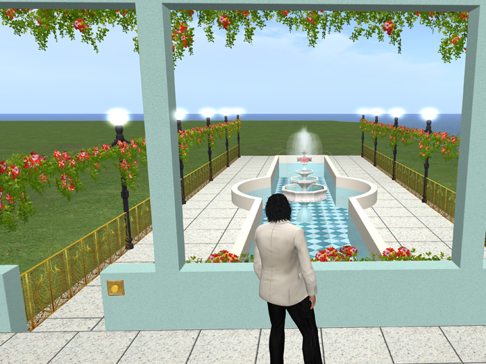 Italian Formal Pond and Summerhouse