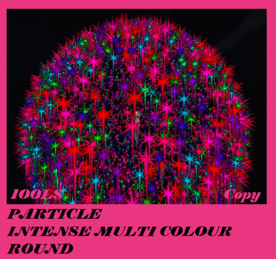 PARTICLE INTENSE MULTI COLOUR ROUND