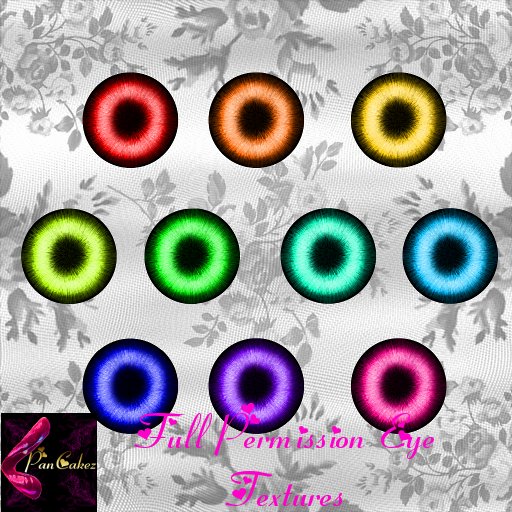 *PCz* Fantasy Eye Textures- Set 2