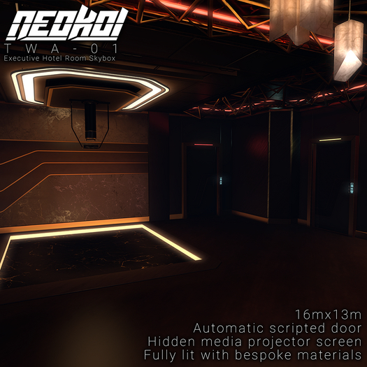[NEOKOI] TWA-01 Executive Hotel Room Skybox