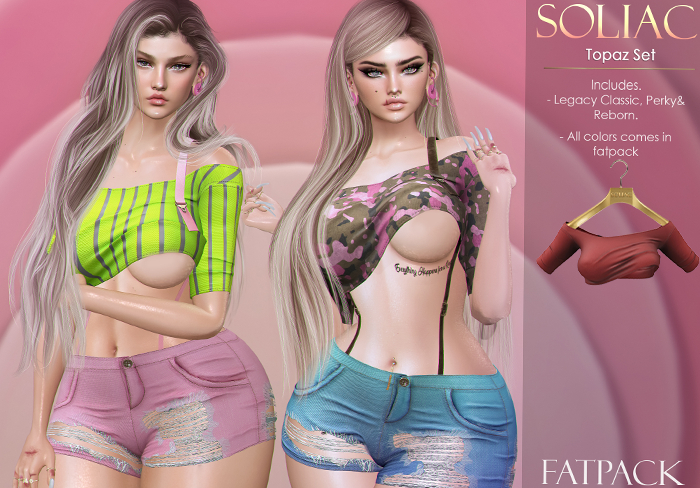 SOLIAC - Top Topaz - Red