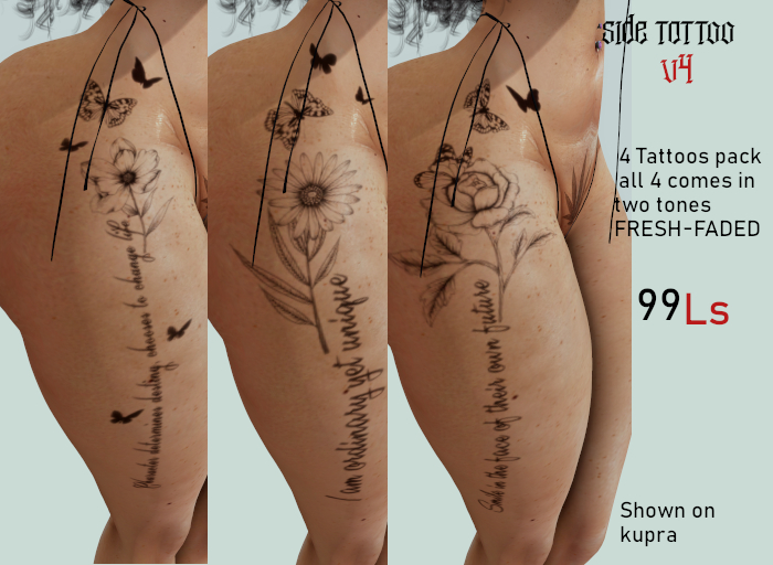 ---BD--- Side Tattoo V4
