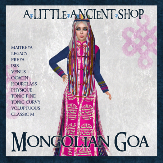 [ALAS] Mongolian Goa Dress (ADD)
