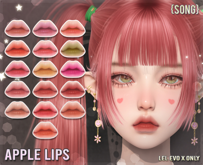 {S0NG} Apple Lips - Lel Evo X Applier (Add to Unpack)