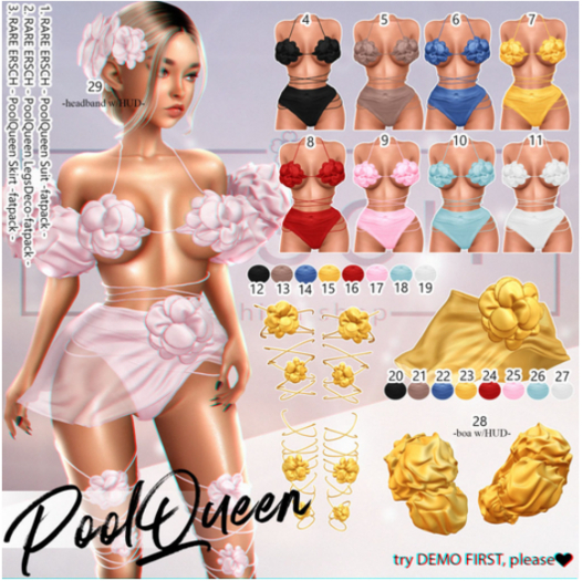 04. ERSCH - PoolQueen {Lara} Suit -black-