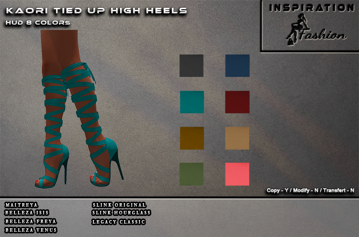 Kaori Tied Up High Heels