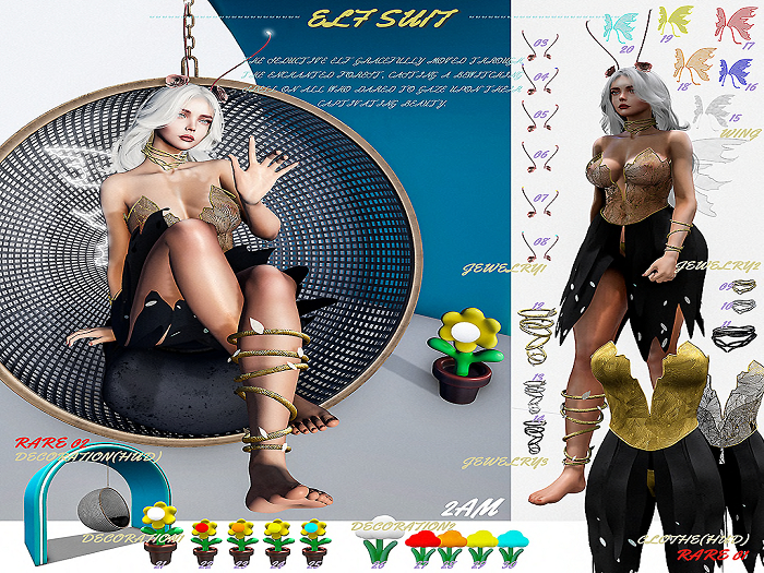 2. 2AM_Elf Suit - Decoration /HUD RARE 02