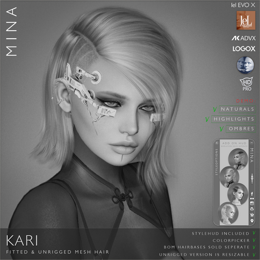 DEMO - MINA Hair - Kari