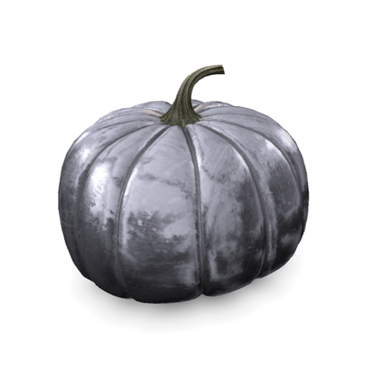 12 Fancy Decor: Enchanted Pumpkin - blue C