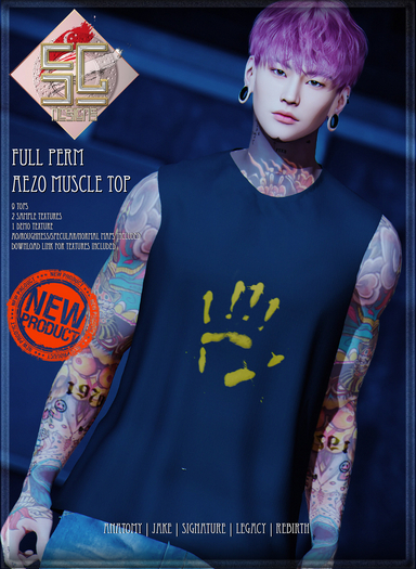 [SG] Aezo Muscle shirt v2 FP