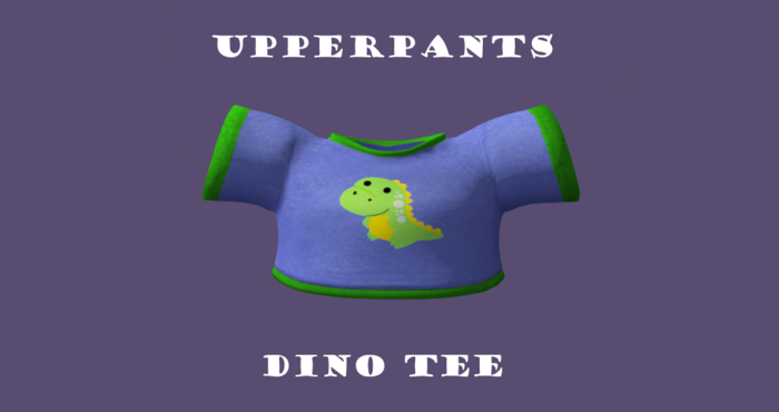 Upperpants Plush-E Dino Tee