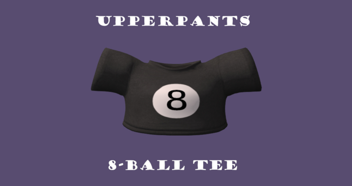 Upperpants Plush-E 8-Ball Tee