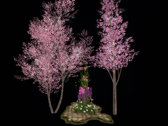 MC Pretty Garden Flower Patch Pink Set