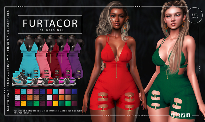 :::FurtaCor:::Josephine Set (solid)