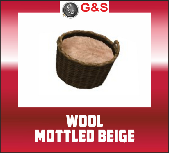 G&S WOOL MOTTLED BEIGE (Texture)