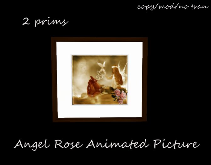 Angel Roses Animated Picture