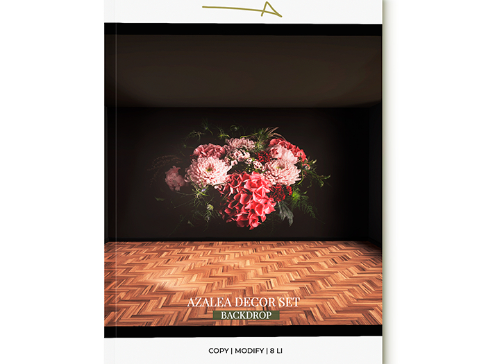 MINIMAL - Azalea Decor Set Backdrop