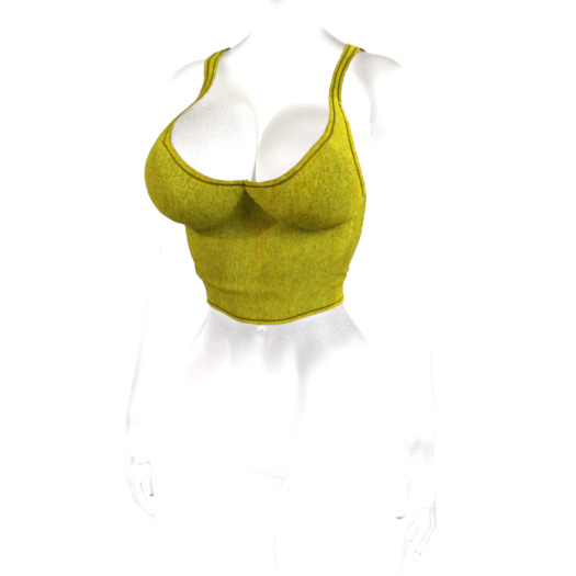 [KONVO] Akari Tank Top - Mustard