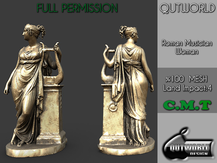 .::QUTWORLD Roman Musician Woman::.FP