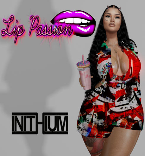 LIP PASSION MIX DRESS RED