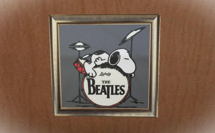 dog drummer - SL POP ART