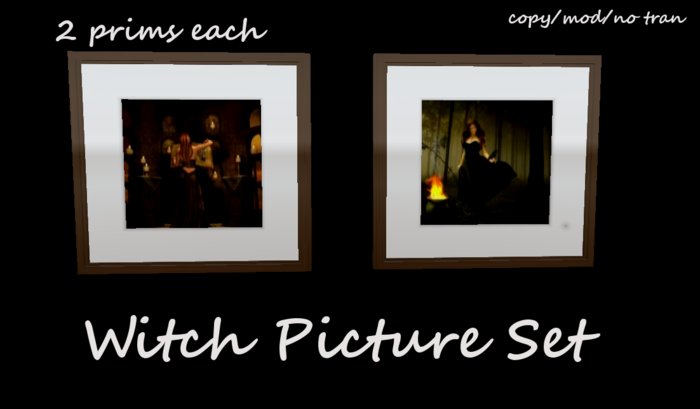 Witch Picture set