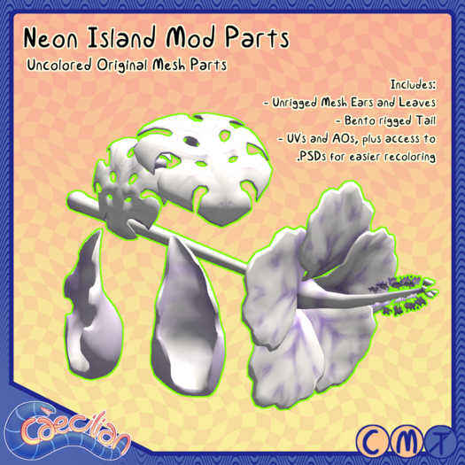 Caecilian - Neon Island Mod Parts