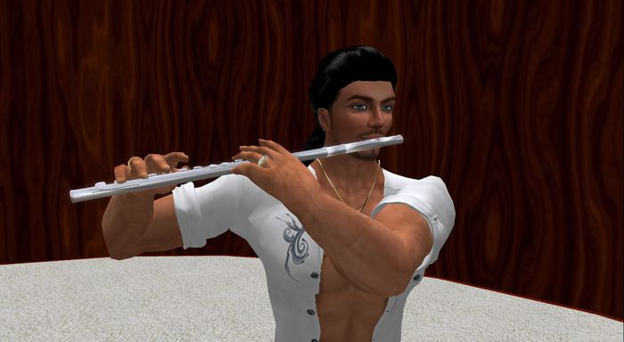 TM Silver Flute - Large Avi - Transfer - For Larger Users