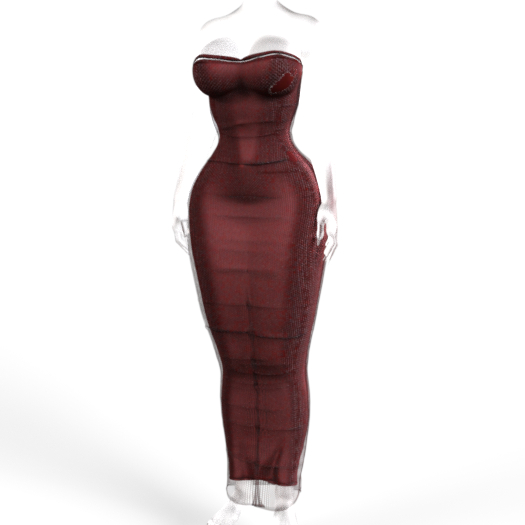 [KONVO] Kami Maxi Dress - Rust