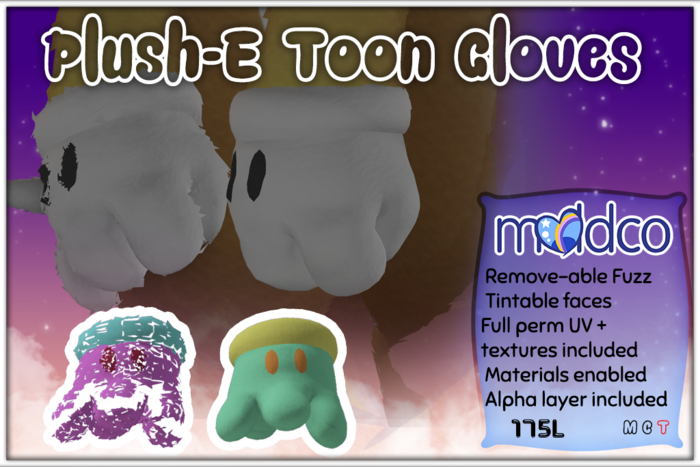 (mc) Plush-E Toon Gloves 0.4.4