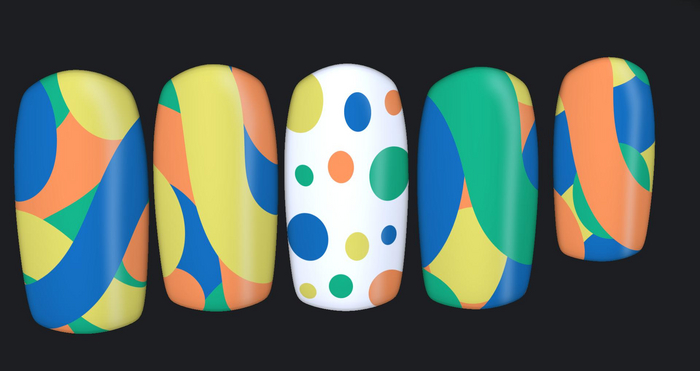 Wiggle Short Square Nails