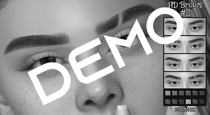 RELENTLESS HD BROWS #3 DEMO