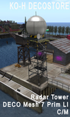 KO-H Radar Tower Deco