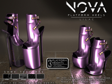 [Renegade] Nova Platform Heels - Lilac