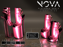 [Renegade] Nova Platform Heels - Light Pink