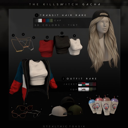 Stealthic x Toksik - 2. TKS Outfit (RARE)