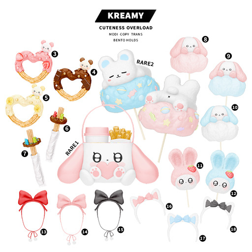 1. KREAMY. cuteness overload RARE
