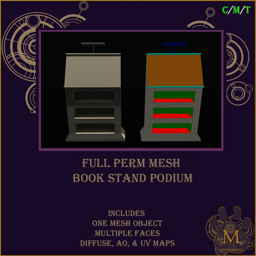 *M* FP Bookstand podium Unpacker