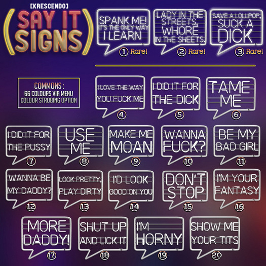 [Kres] Say it Signs - 15