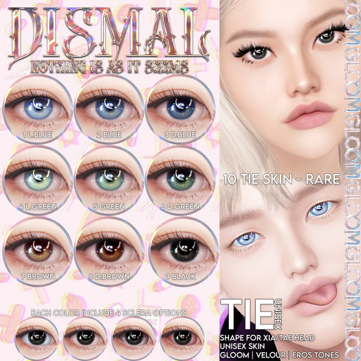 10 - Gloom. - Dismal Gacha - Tie Skin RARE