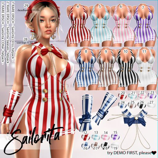 29. ERSCH - Sailorita Headband {unrigged} -fatpack-