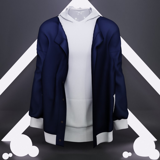 RUFF - Dante Overcoat [Blue]