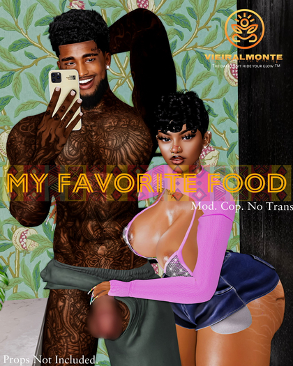[V] 'MY FAVORITE FOOD' POSE