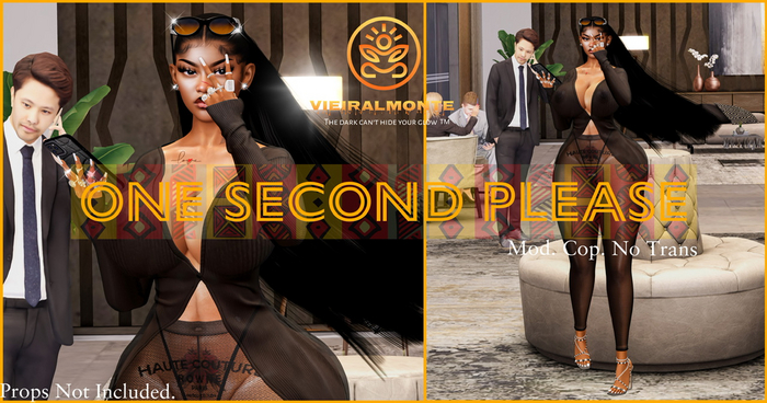 [V] 'ONE SECOND PLEASE' POSE