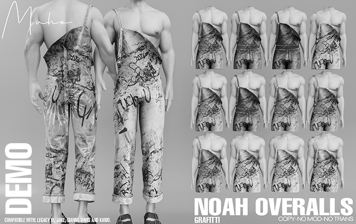 -Muho- Noah Overalls 2 DEMO
