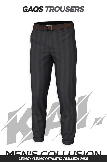 kai. GAQS trousers - gray strips
