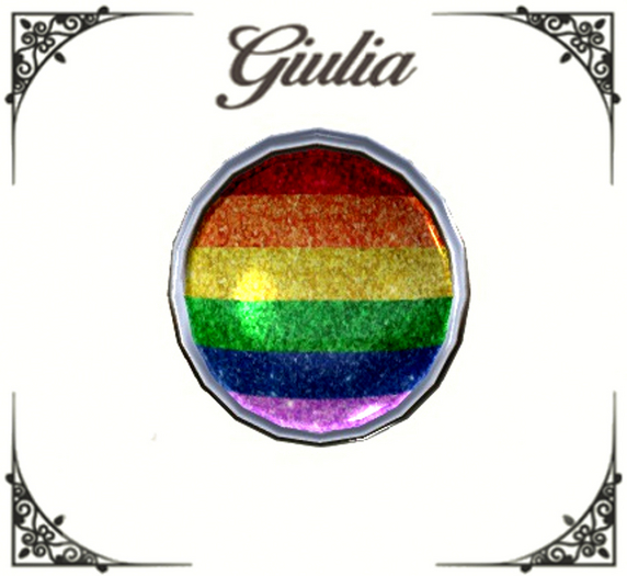 jewerly  flag for LGBT  pride glitter badge brooch jewelry pins pin's brooches