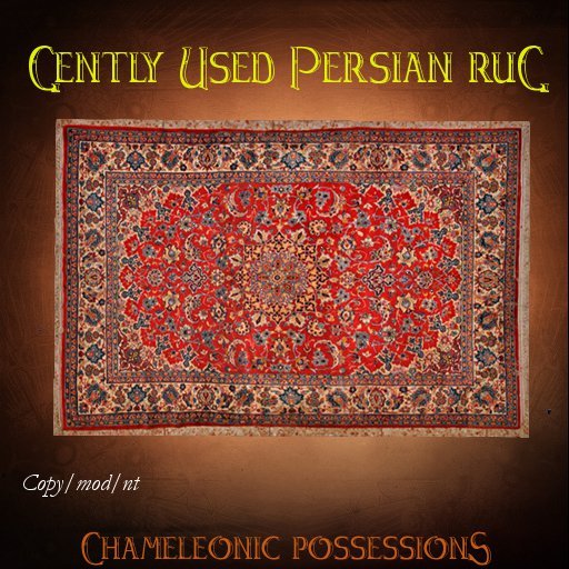 @LC@ Gently Used Persian Rug (c/m/nt)