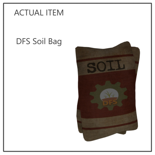 DFS Soil Bag - ACTUAL ITEM